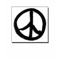 Women's Funky Peace T-Shirt by amcnutt Women's Funky Peace T-Shirt