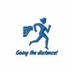 Womens "Going The Distance!" Embroidered Hoody