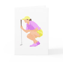 Womens Golf cards