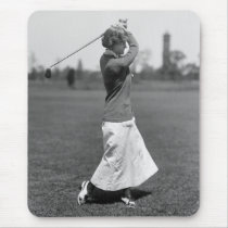 Women's Golf Fashion, 1910s Mousepads