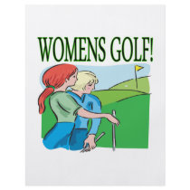 Womens Golf Personalized Flyer