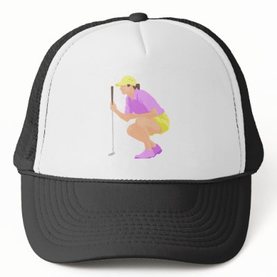 Womens Golf Mesh Hat by shopaholicchick
