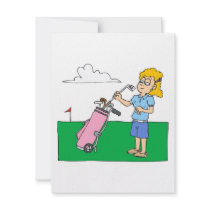 Womens Golf Invites