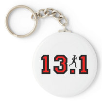 Womens half marathon key chains