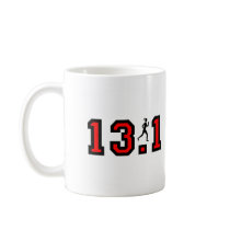 Womens half marathon coffee mug