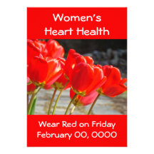 Women's Heart Health Invitation Event Heart Attack