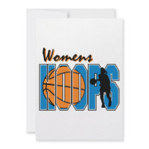 womens hoops basketball design custom announcements