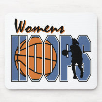 Women's Hoops mousepads