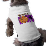 womens hoops purple basketball design dog clothing