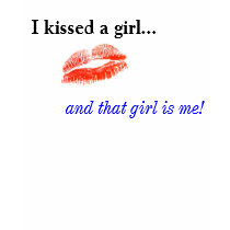 Women's I Kissed a Girl Long Sleeve T t-shirts by mellissia3333 Women's I Kissed a Girl Long Sleeve T t-shirts