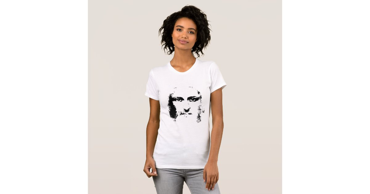 jesus face t shirt