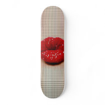 Women's Kiss Lips Skateboard