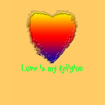 Women's Long Sleeve T- Shirt Love is my Religion