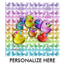 Women's Lt.Tees Rubber Ducky Pop Art t-shirts