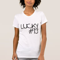 Women's Lucky #13 Team SGB White Tee t-shirts