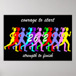 womens marathon posters