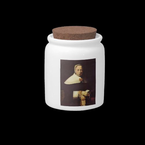 Women's portrait by Johannes Vermeer Candy Dish