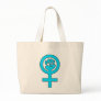 Women's Power Feminist Symbol Canvas Bag