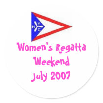 Women's Regatta WeekendJuly 2007 stickers by lalbay Women's Regatta WeekendJuly 2007 stickers