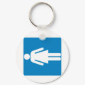 Women's Restroom Highway Sign keychains by wesleyowns Women's Restroom Highway Sign keychains