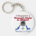 Women's Right to Choose Keychain