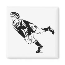 Womens' Rugby Pass magnets by AtlasShrugging Womens' Rugby Pass magnets