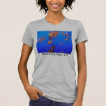 Women's Shirts: Gold Jellyfish