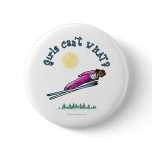 Womens Ski Jumping Buttons