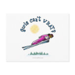 Womens Ski Jumping Postcards