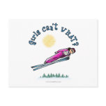 Women's Ski Jumping Postcards
