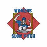 Women's Slow Pitch embroidered shirts
