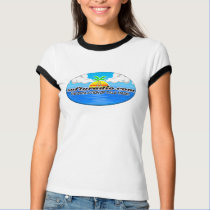 womens soflologo ringer t t-shirts
