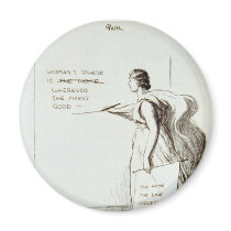 Women's Sphere Revised Magnets