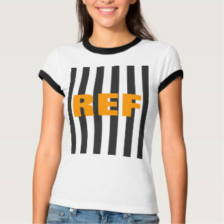 black and white ref shirt