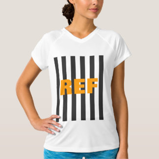 black and white ref shirt