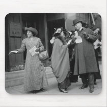Women's Suffrage Handouts, 1913 Mousepad