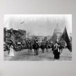 Women's Suffrage marching on Washington Posters