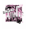Womens Super Bob Pink t-shirts