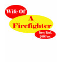 Womens T shirt/ firefighter Wife