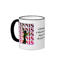 Women's Tennis 1 RP Mugs Light or Dark