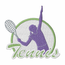 Women's Tennis embroidered shirts by ZazzleEmbroidery Women's Tennis embroidered shirts