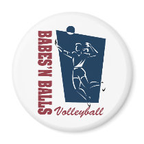 Women's Volleyball magnets