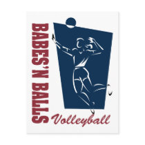 Women's Volleyball postcards