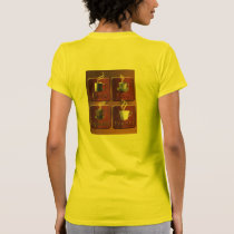 Womens wake up coffee shirt design