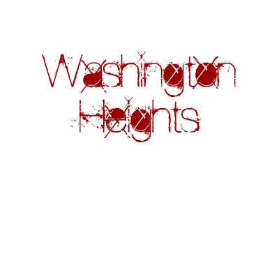 Womens Washington Heights T-Shirt by hexxwear