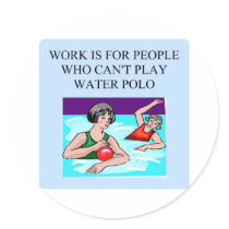 women's water polo stickers