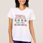 Women's Wicking T-Permian Basin Diabetes/Exercise t-shirts