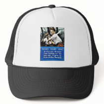 Womensland Army Trucker Hat