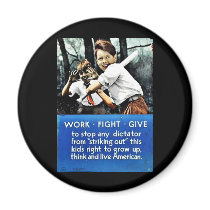 Womensland Army Refrigerator Magnets