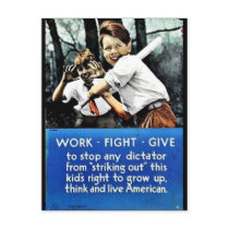 Womensland Army Post Card